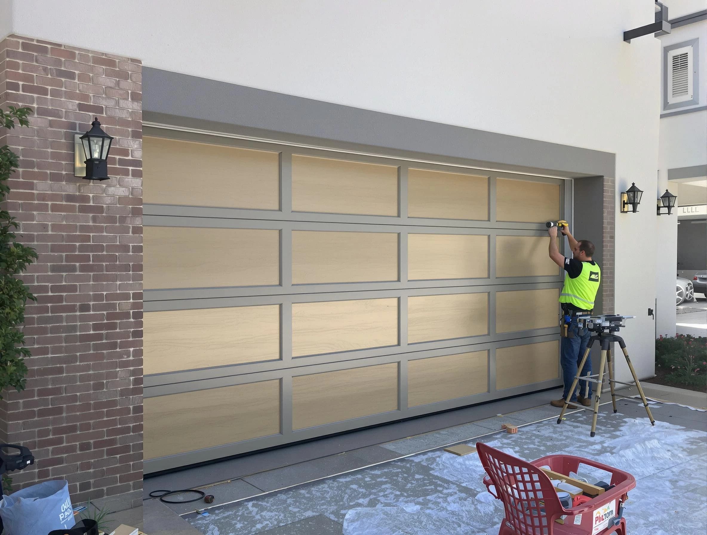 Garage door replacement service by Centerville Garage Door Repair in Centerville