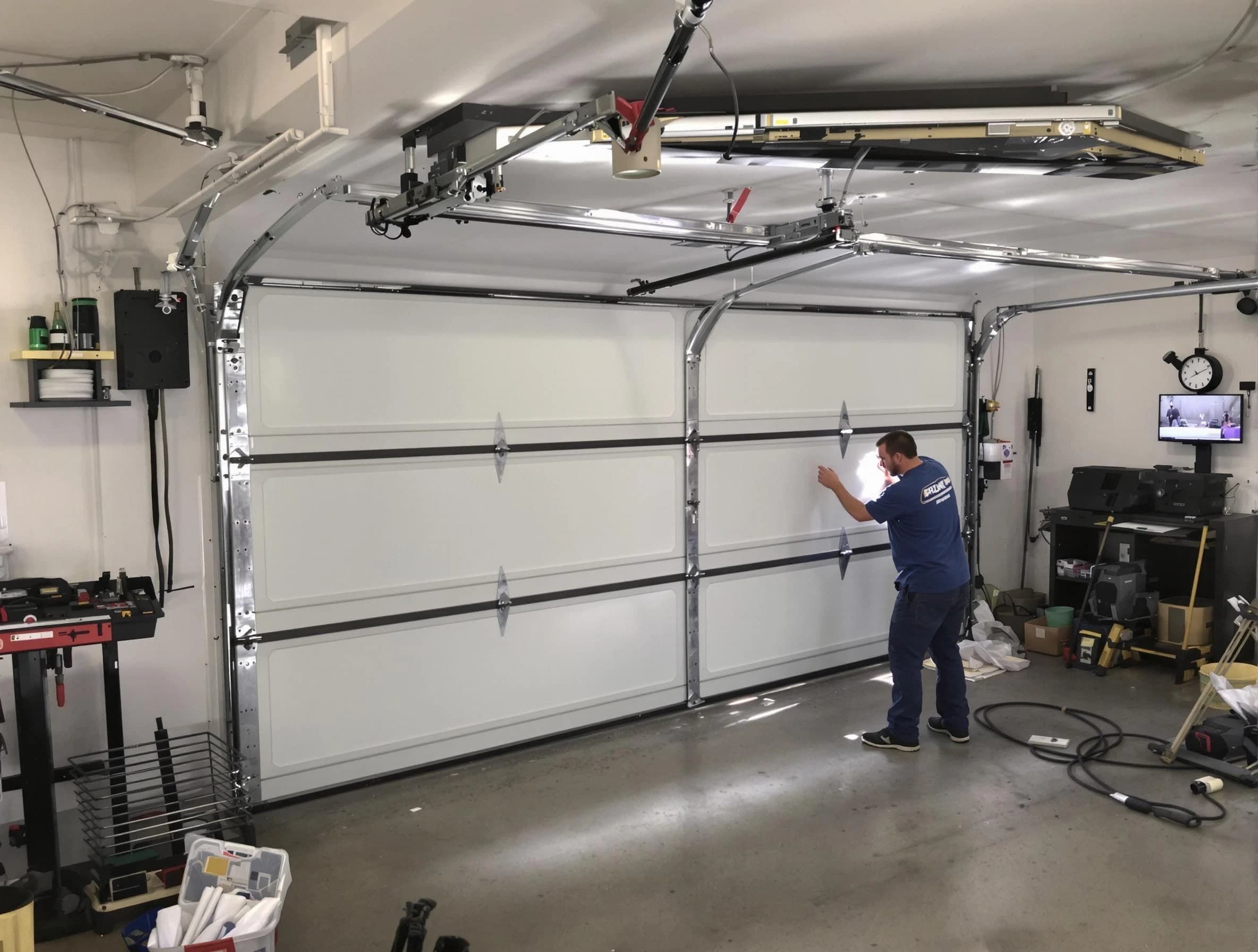 Professional garage door repair service by Centerville Garage Door Repair in Centerville