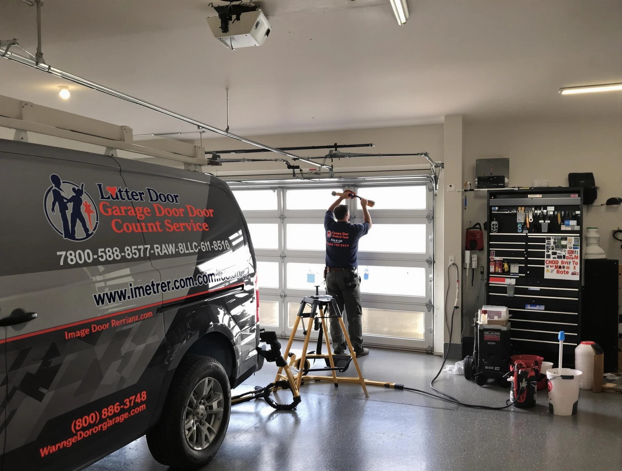 Centerville Garage Door Repair rapid response team performing same-day repair in Centerville