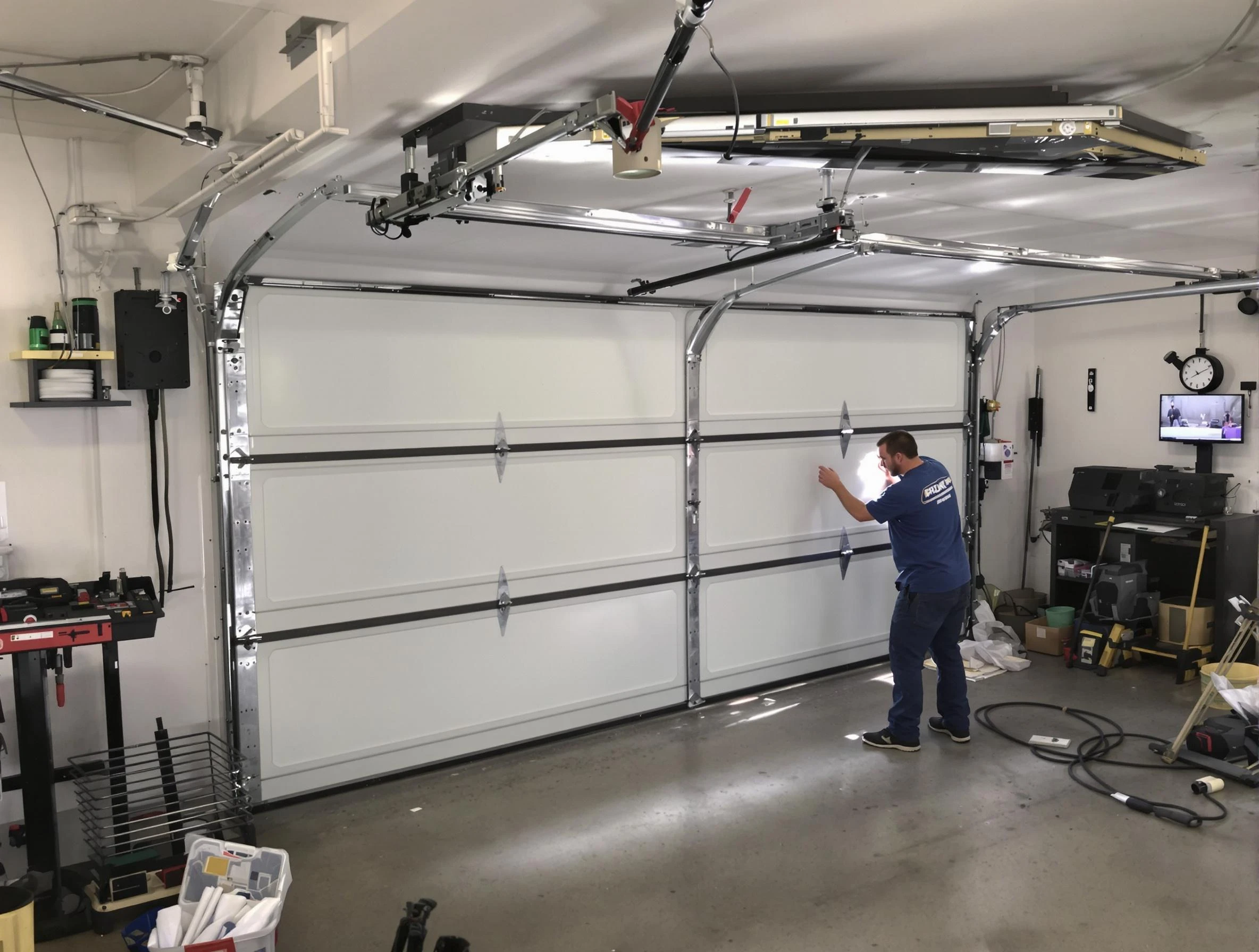 Professional garage door repair service by Centerville Garage Door Repair in Centerville