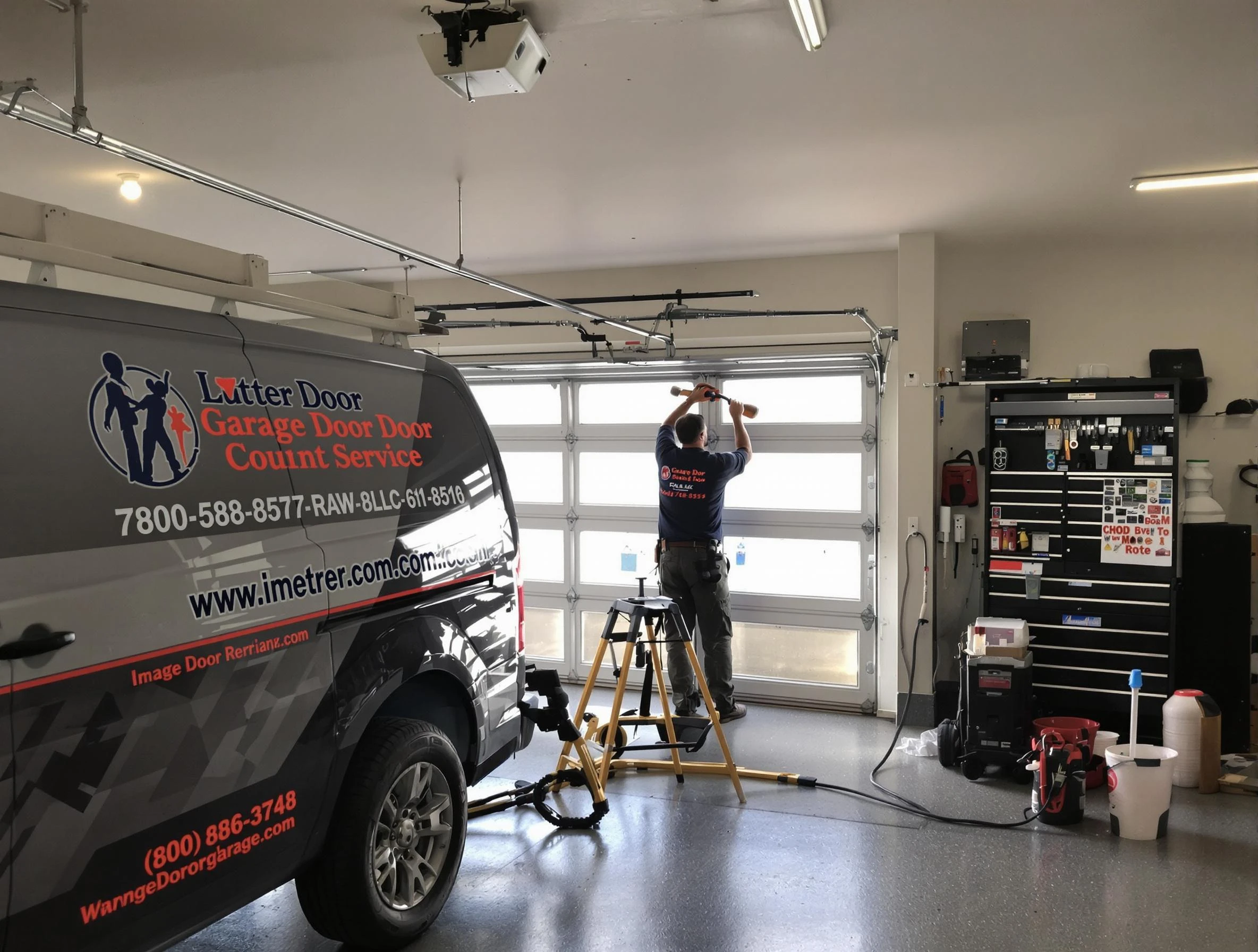 Centerville Garage Door Repair rapid response team performing same-day repair in Centerville